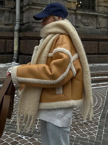 Chaqueta Corta Con Detalle Contrastado Para Mujer | Ideal Para Uso Diario
