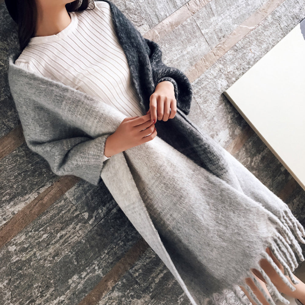 Bufanda Con Diseño De Cuadros Para Adultos | Ideal Para Invierno