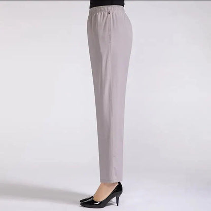 Pantalón con Cintura Alta y Corte Recto para Mujer | Ideal para Uso Diario e Informal